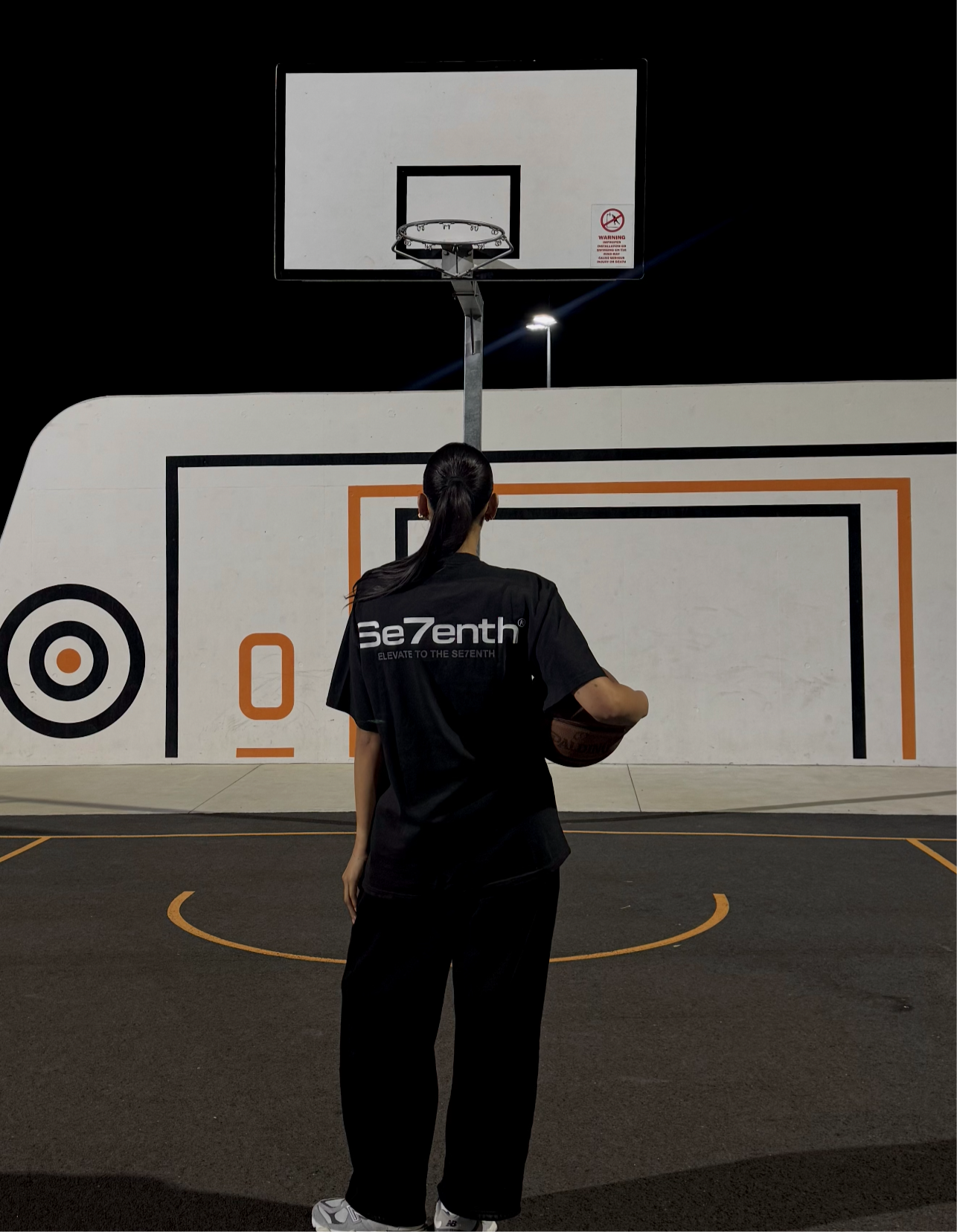 Elevate⁷ black faded tee [𝚄𝙽𝙸𝚂𝙴𝚇]