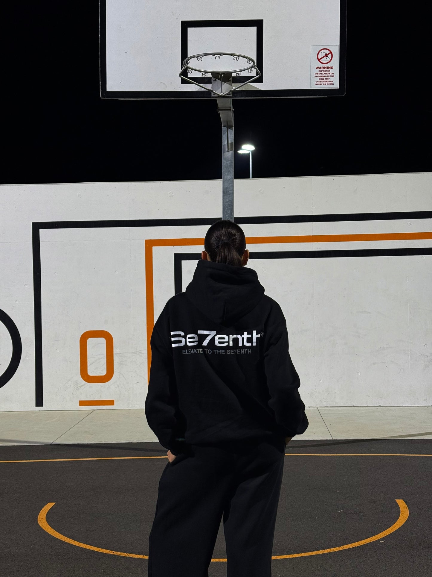 Se7enth® “Elevate” relaxed box hood -black [𝚄𝙽𝙸𝚂𝙴𝚇]