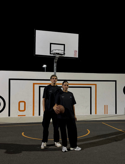 Elevate⁷ black faded tee [𝚄𝙽𝙸𝚂𝙴𝚇]