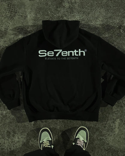 Se7enth® “Elevate” relaxed box hood -black [𝚄𝙽𝙸𝚂𝙴𝚇]